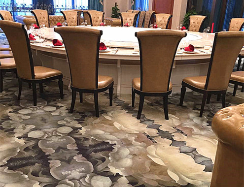 嘉兴聚隆海鲜楼地毯