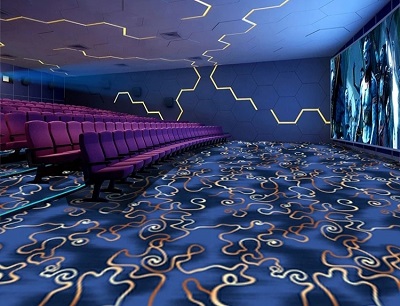 电影院印花地毯