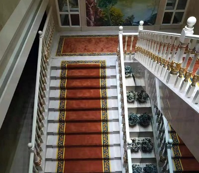 楼梯手工地毯