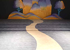 1400g尼龙印花地毯